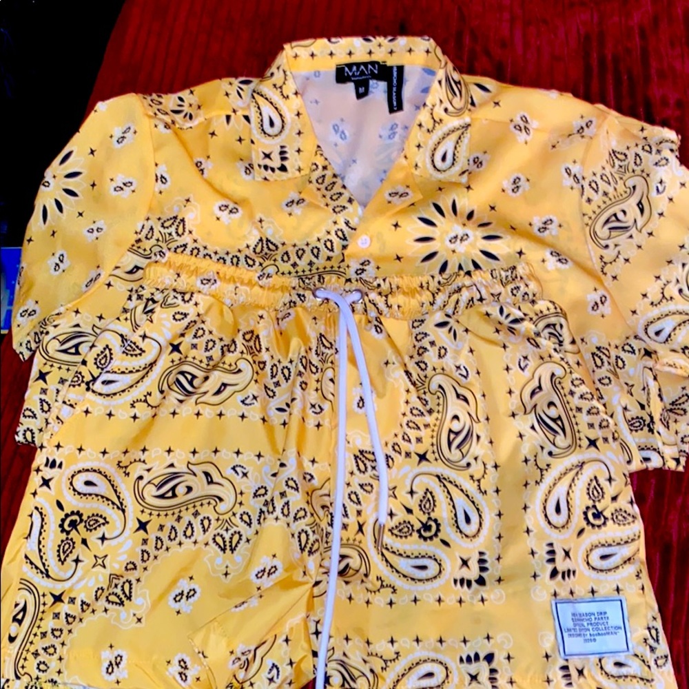 Bandanna inspired 2 piece set